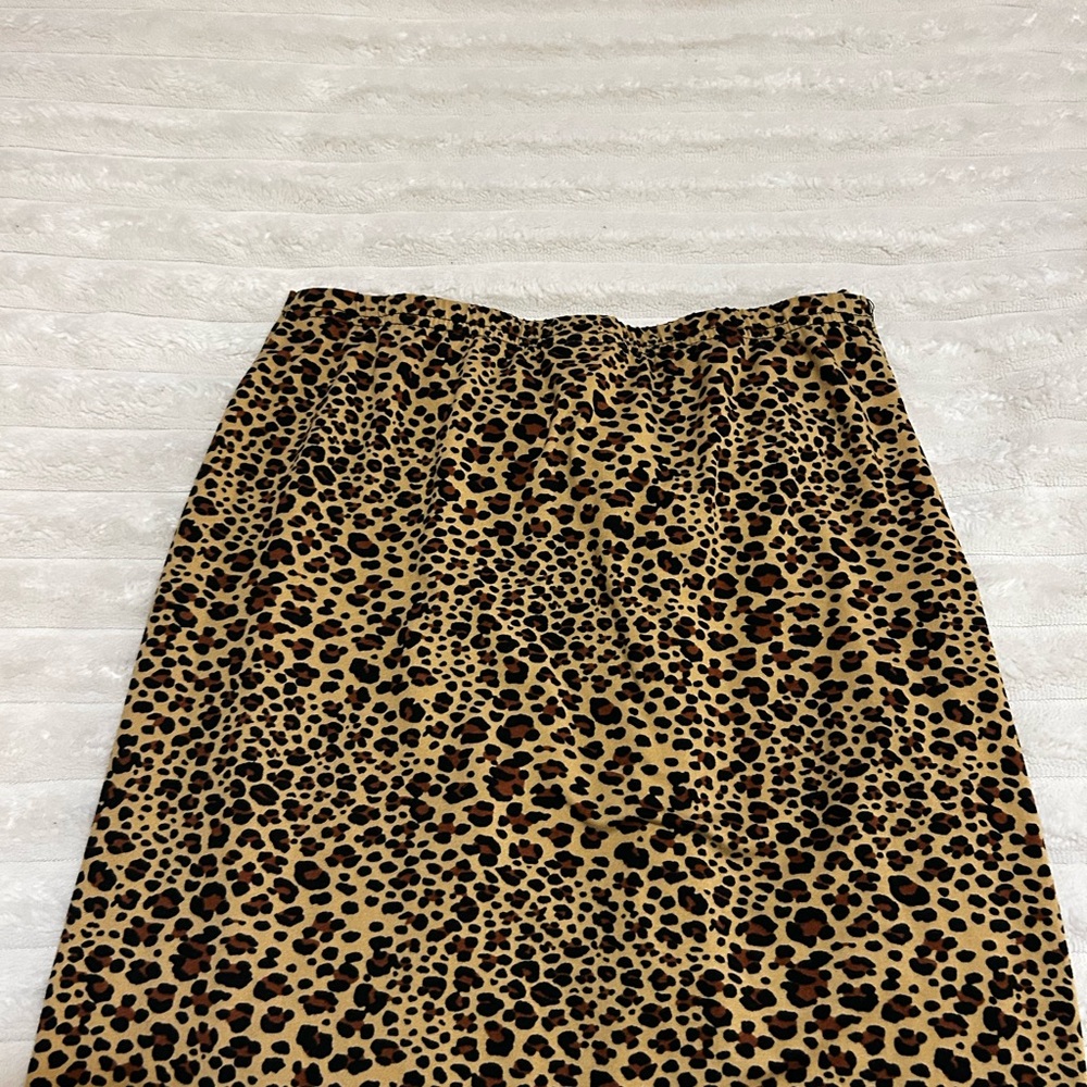 Leopard Print Women's Skirt